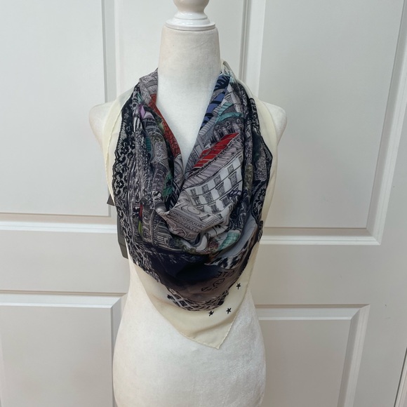 Blondie 85 Zadigcity Night Silk Scarf from Zadig& Voltaire - Picture 12 of 15